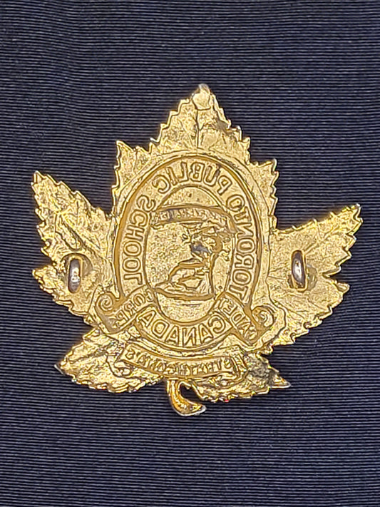Toronto Public School Cadet Corps Cap Badge