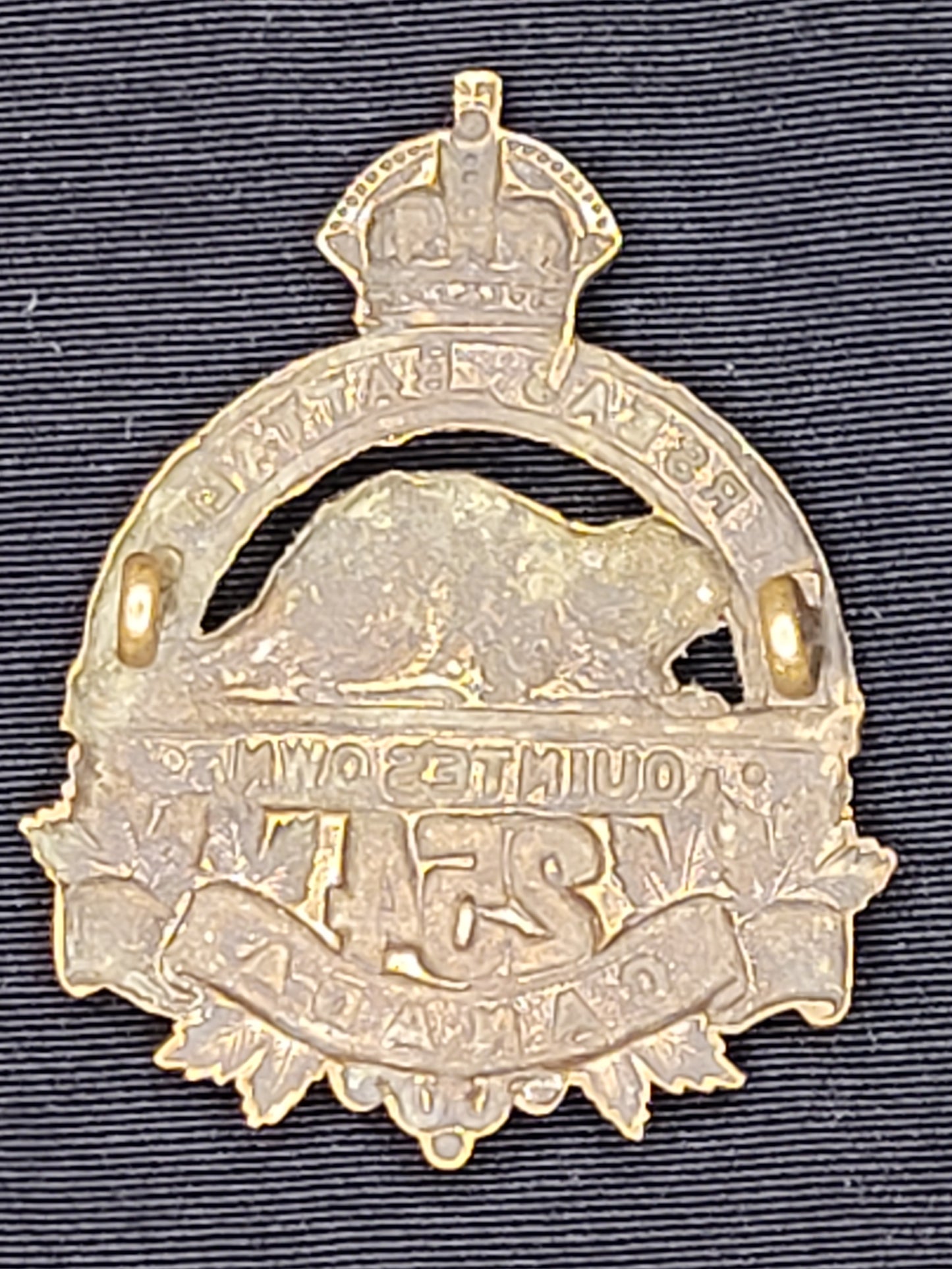 WW1 CEF 254th Battalion (Quinte's Own) Cap Badge