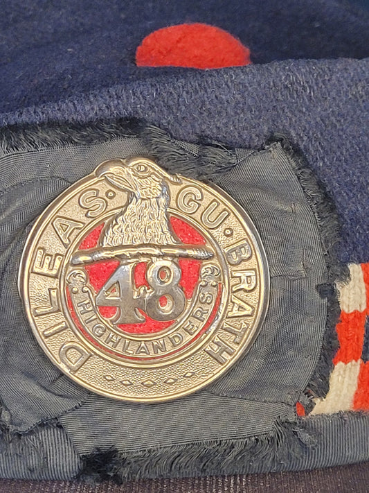 Post-WW2 48th Highlanders Glengarry