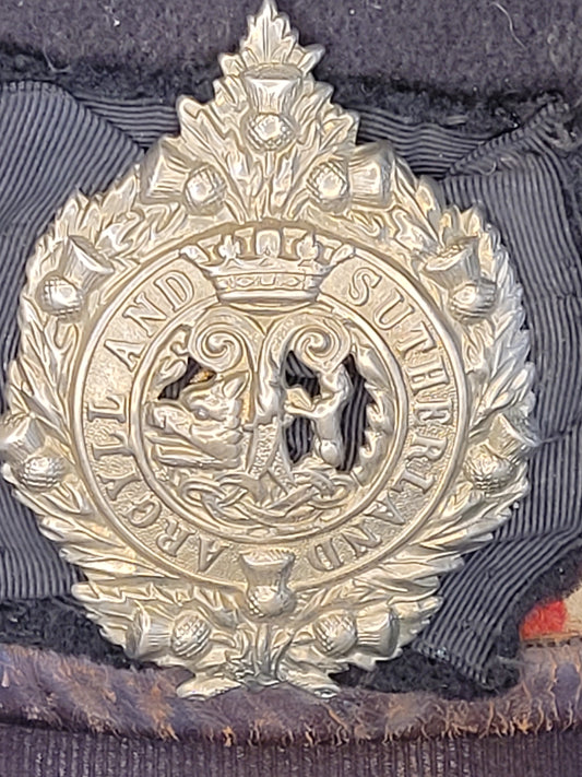 WW1 Glengarry to the Argyle & Sutherlands