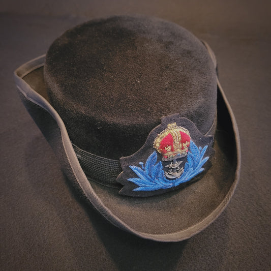 WW2 Women's Royal Canadian Navy WRCN Officer's Hat