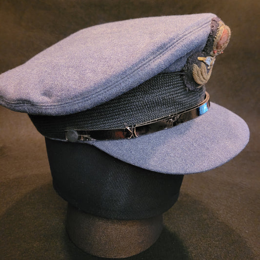 WW2 Royal Canadian Air Force RCAF Officers' Service Cap, Attributed