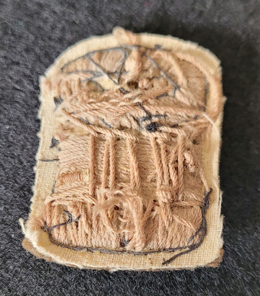 WW1 - Large Size Drummer Proficiency Trade Badge, Heavily Padded