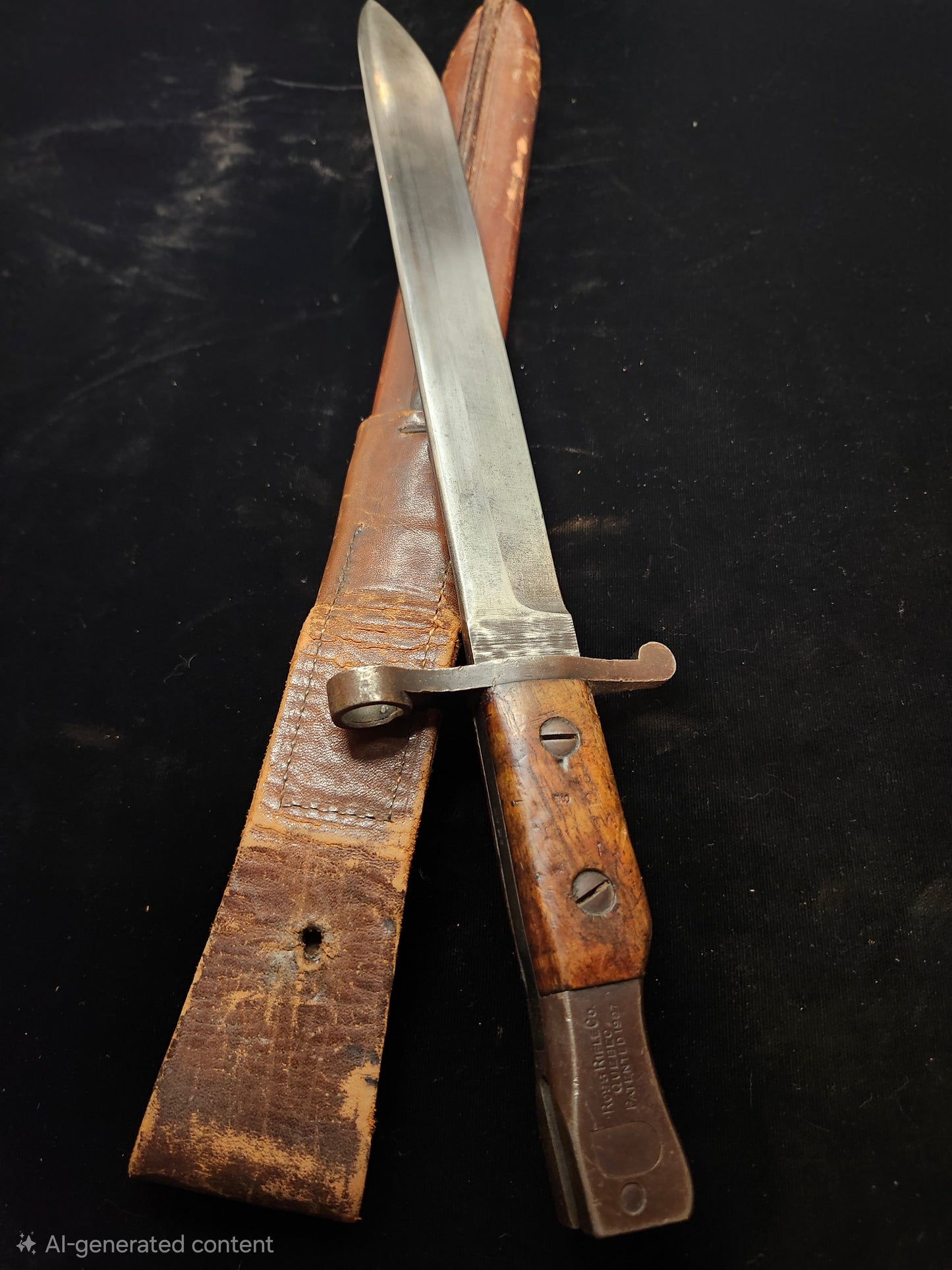 Q.O.R. Ross Rifle Bayonet