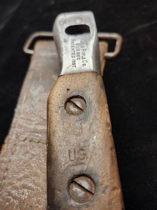 U.S. Surcharged Ross Rifle Bayonet
