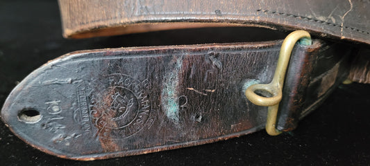 1914 Dated Snake Belt by Ackerman & Son of Peterborough, Ontario