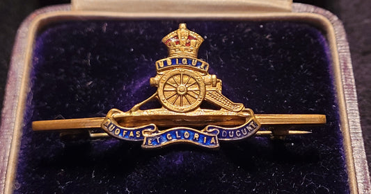 Artillery Sweetheart Pin with Original Box
