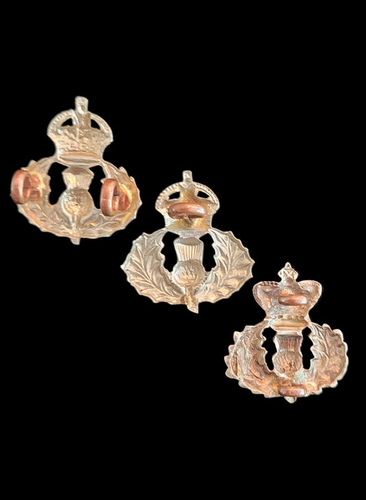 Collar_Badges_for_the_Queen_s_Own_Cameron_Highlanders_-_Spanning_Three_Eras