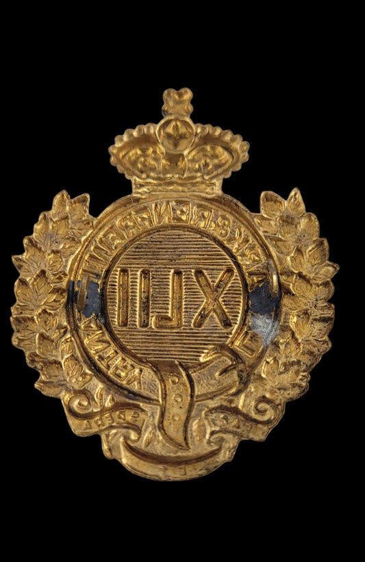Glengarry Badge to the 42nd Lanark & Renfrew Battalion of Infantry Obverse