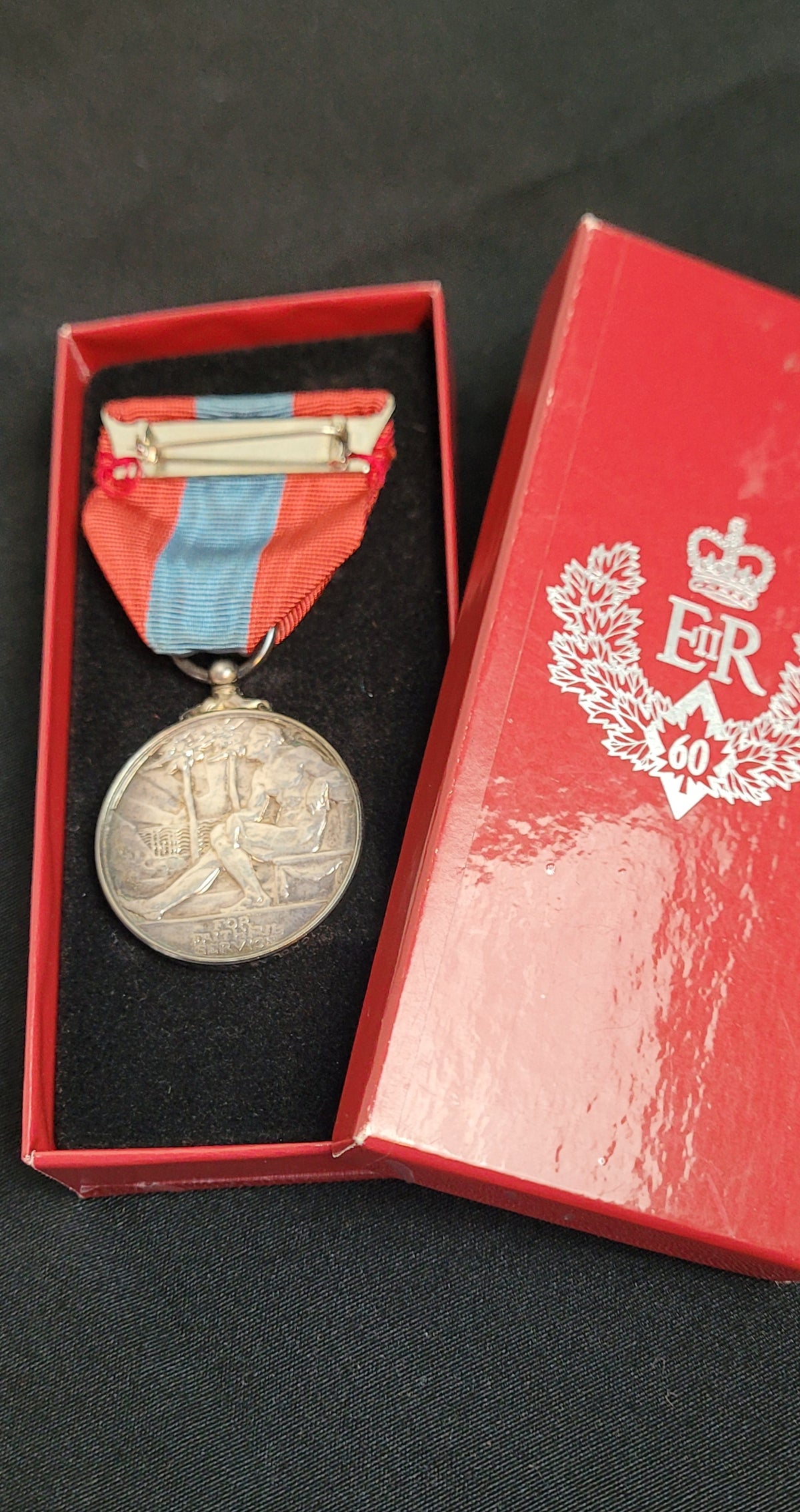 Queen Elizabeth Imperial Service medal Nicholas John Taylor 1
