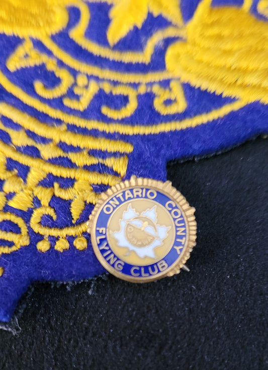 R.C.F.C.A. Ontario County Flying Club Patch Pin