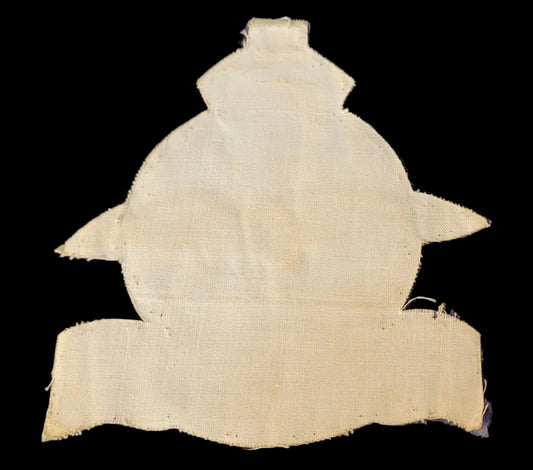 RCAF Painted Canvas and Felt Patch Back, Possibly Goose Bay