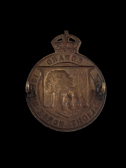 WW2 Cap Badge to the Prince Edward Island Light Horse Birks Reverse