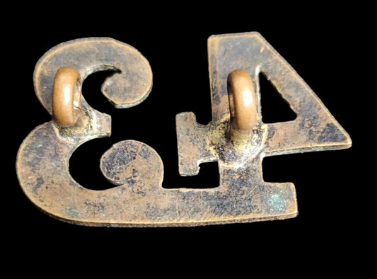 shoulder title numeral Ottawa and Carlton Rifles militia 1