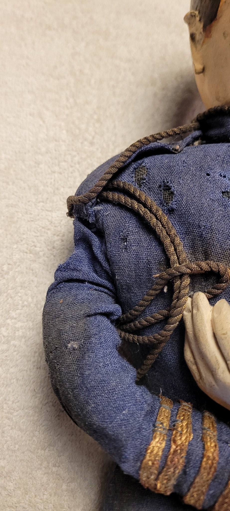 ww1 patriotic or doll of a british officer 7