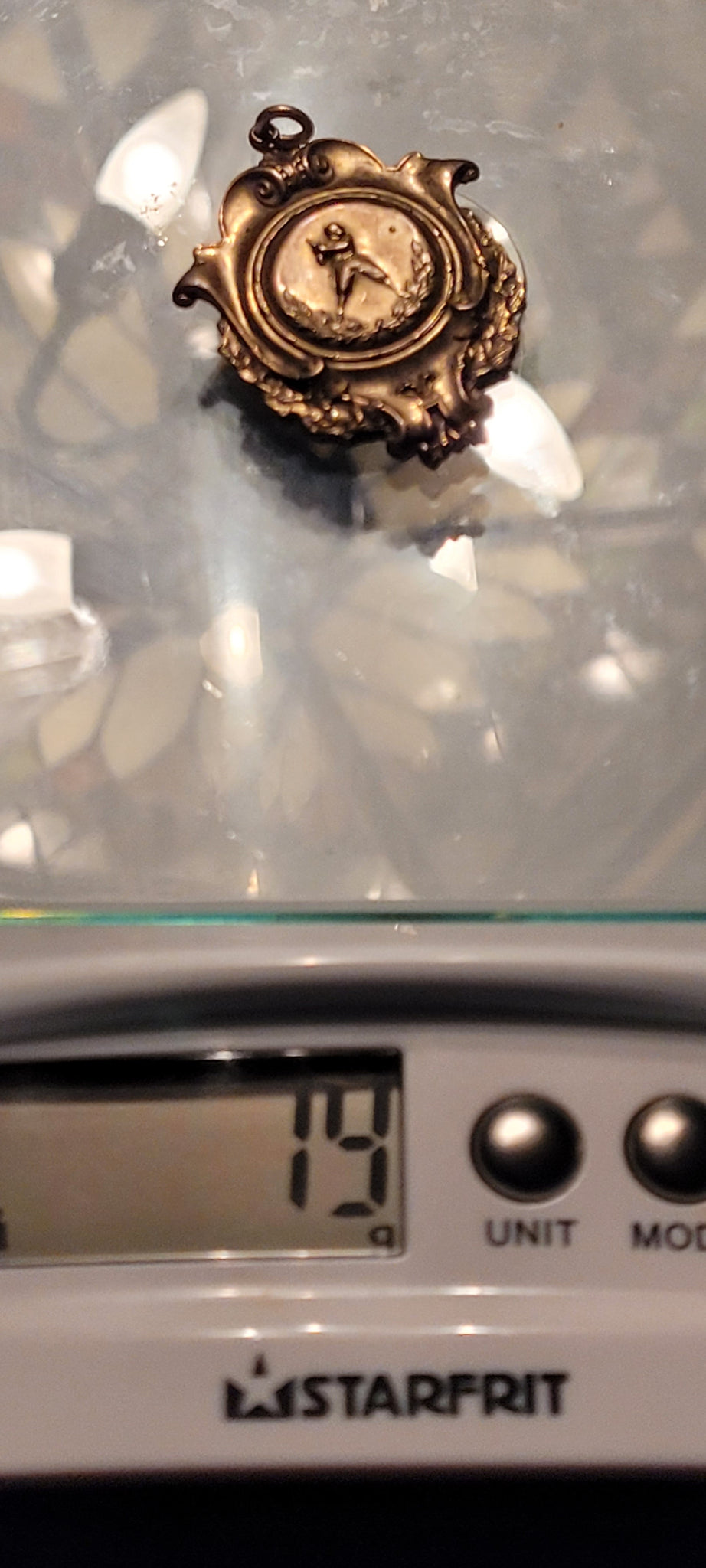 1916 Baseball Championship Medal, London Camp in .925 Sterling Silver weight