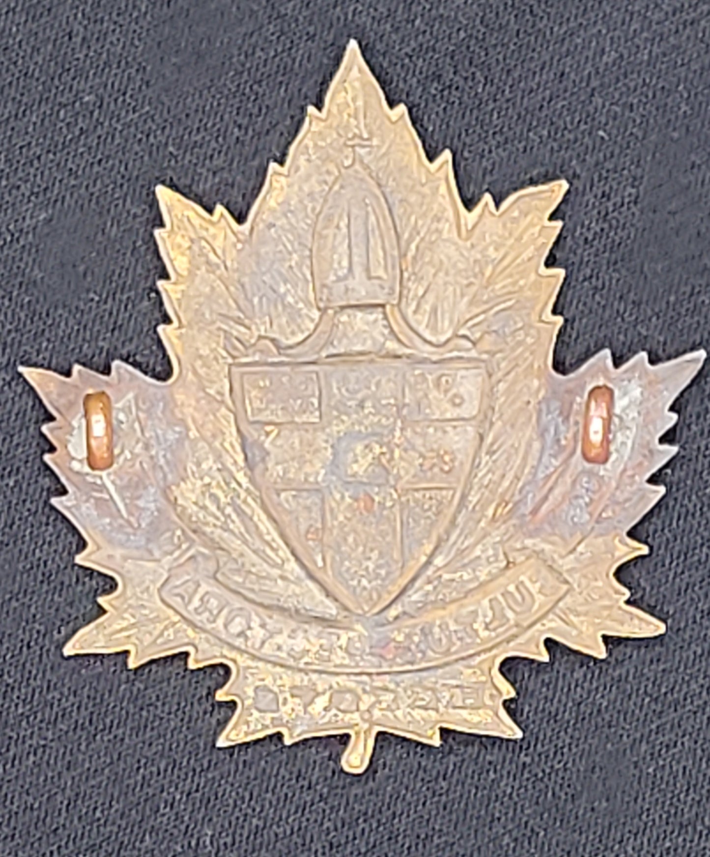 Bishop's College Contingent  COTC Cap Badge