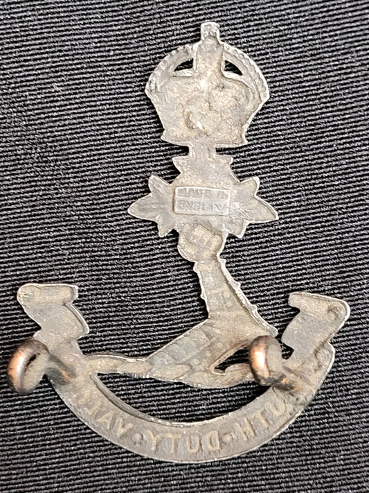 Early Cap Badge to the Royal Military College (Canada), English made