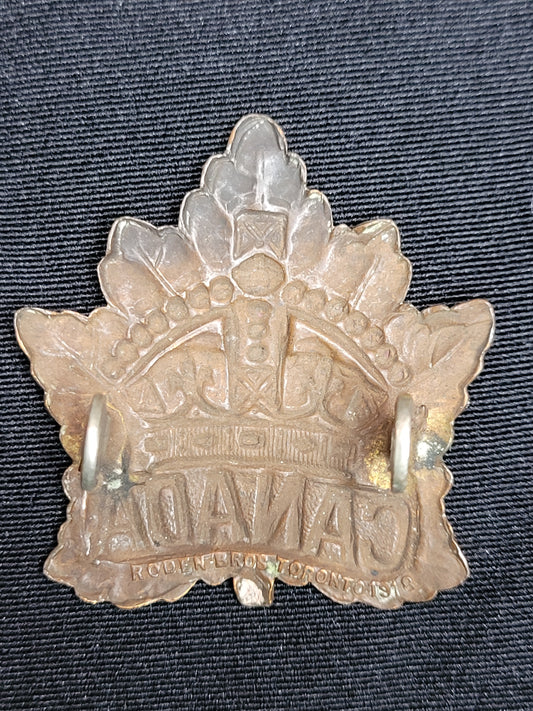 WW1 CEF General List Cap Badge, Roden Bros 1918