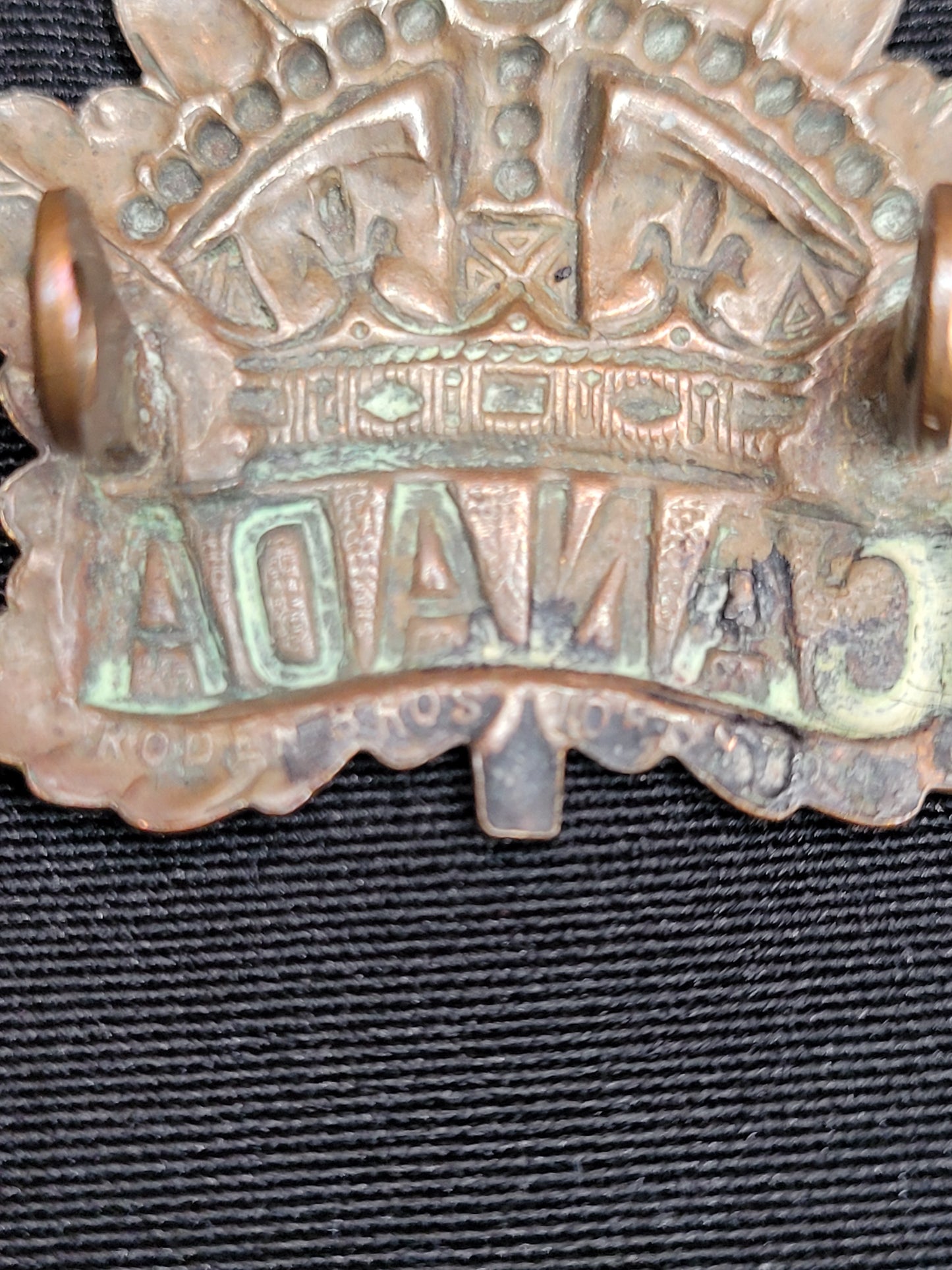 WW1 CEF General List Cap Badge, Roden Bros