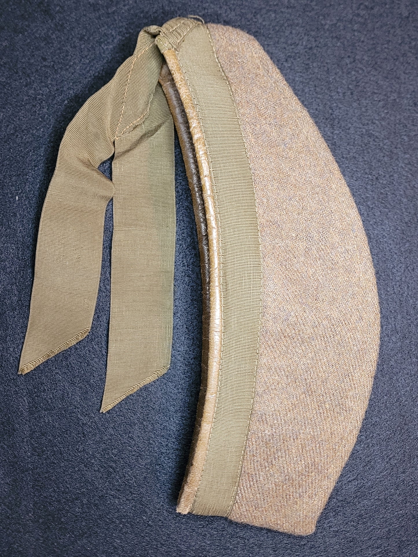 WW1 Canadian Khaki Glengarry By Ainsley Dineen Dated 1916