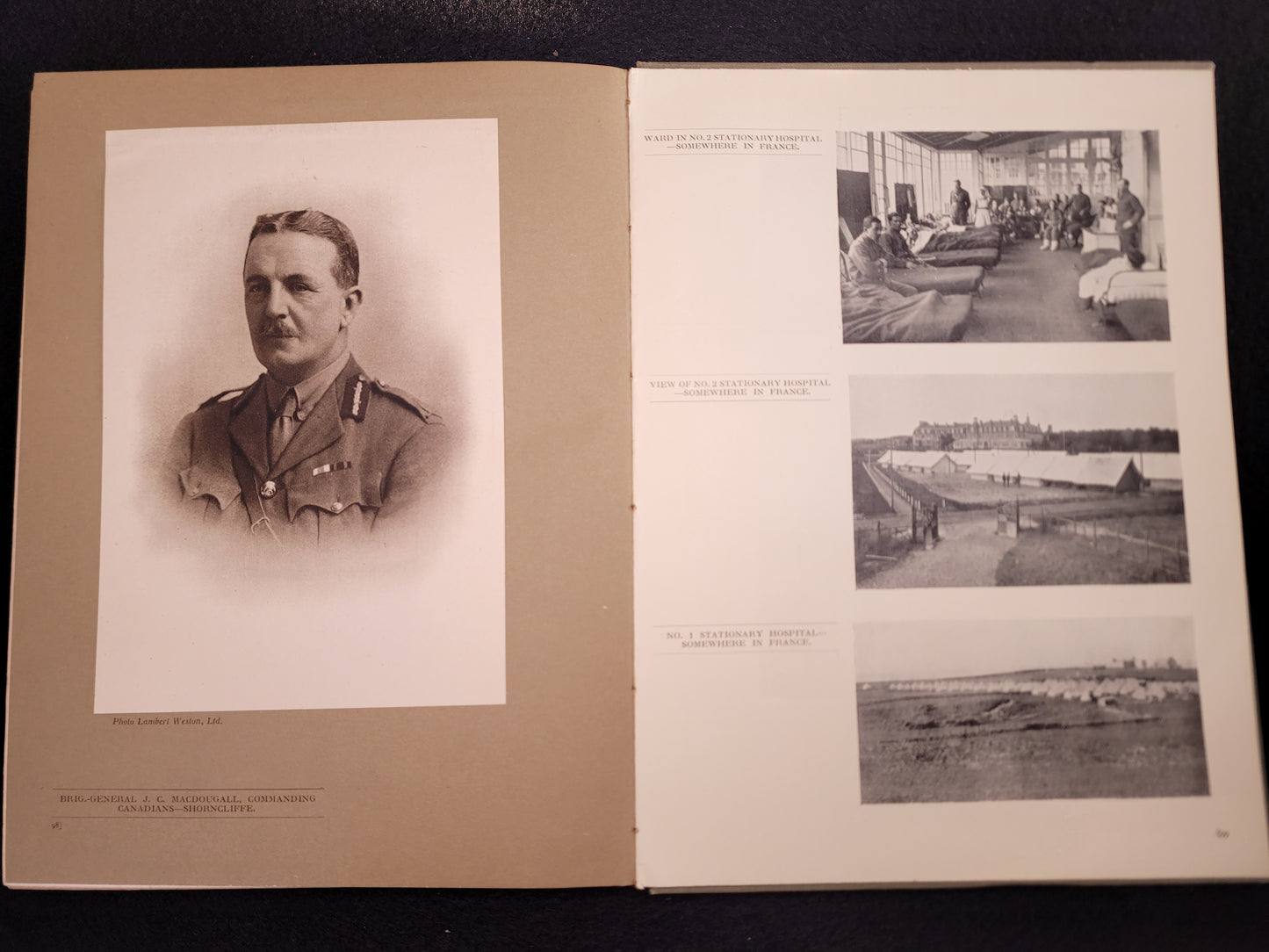 WW1 Book "With the First Canadian Contingent" Published on Behalf of the Canadian Field Comforts Commission (1915)