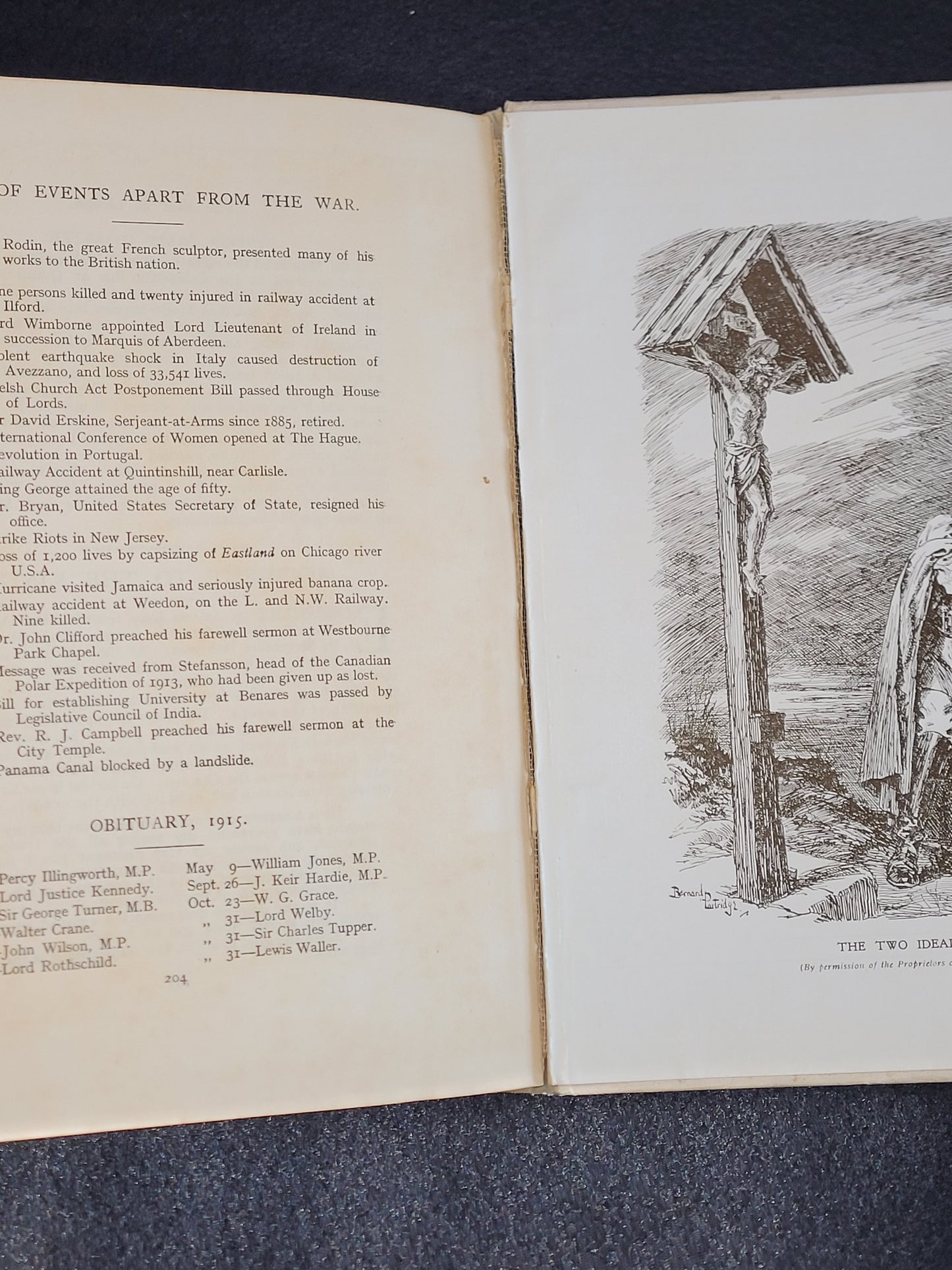WW1 Book "The Year 1915 Illustrated" by Headley Bros. London