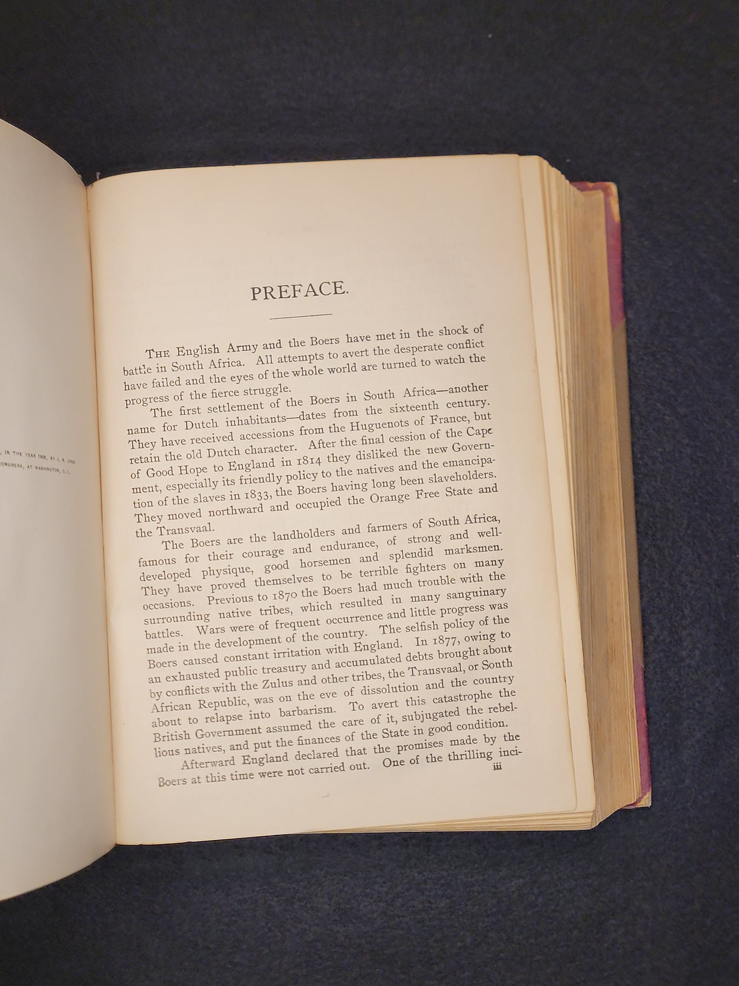 Pre-WW1 Book "War in South Africa Between the British and Boers" 1899 Birch and Northrop