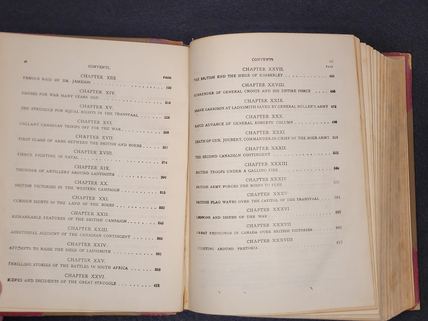 Pre-WW1 Book "War in South Africa Between the British and Boers" 1899 Birch and Northrop