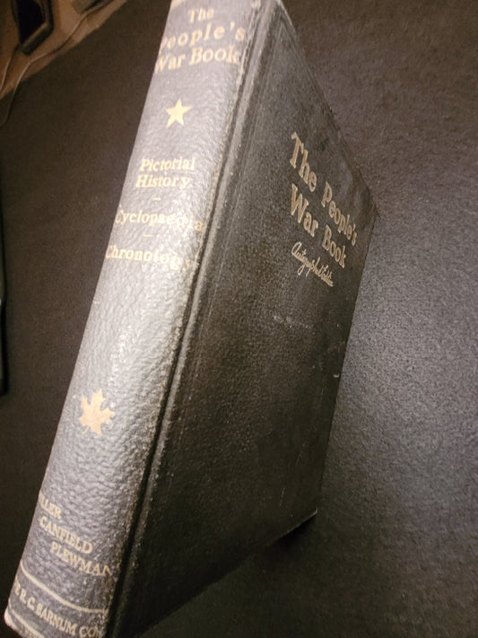 WW1 Book "The People's War Book, Autographed Edition" 1919