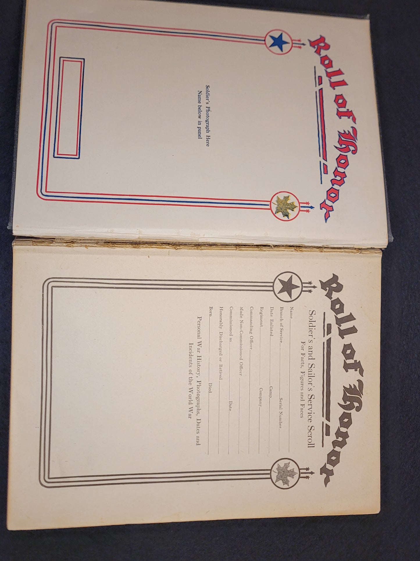 WW1 Book "The People's War Book, Autographed Edition" 1919