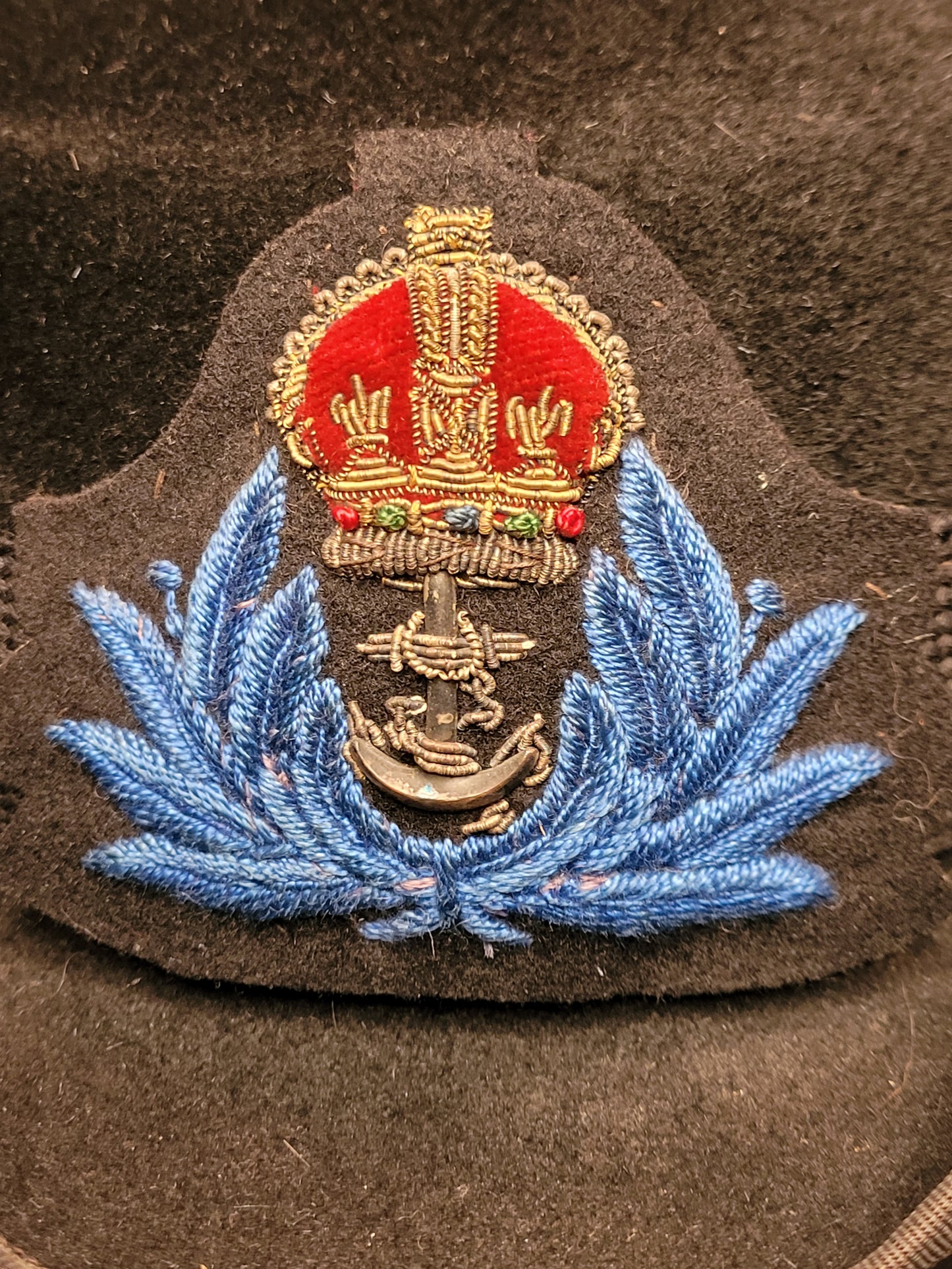 WW2 Women's Royal Canadian Navy WRCN Officer's Hat