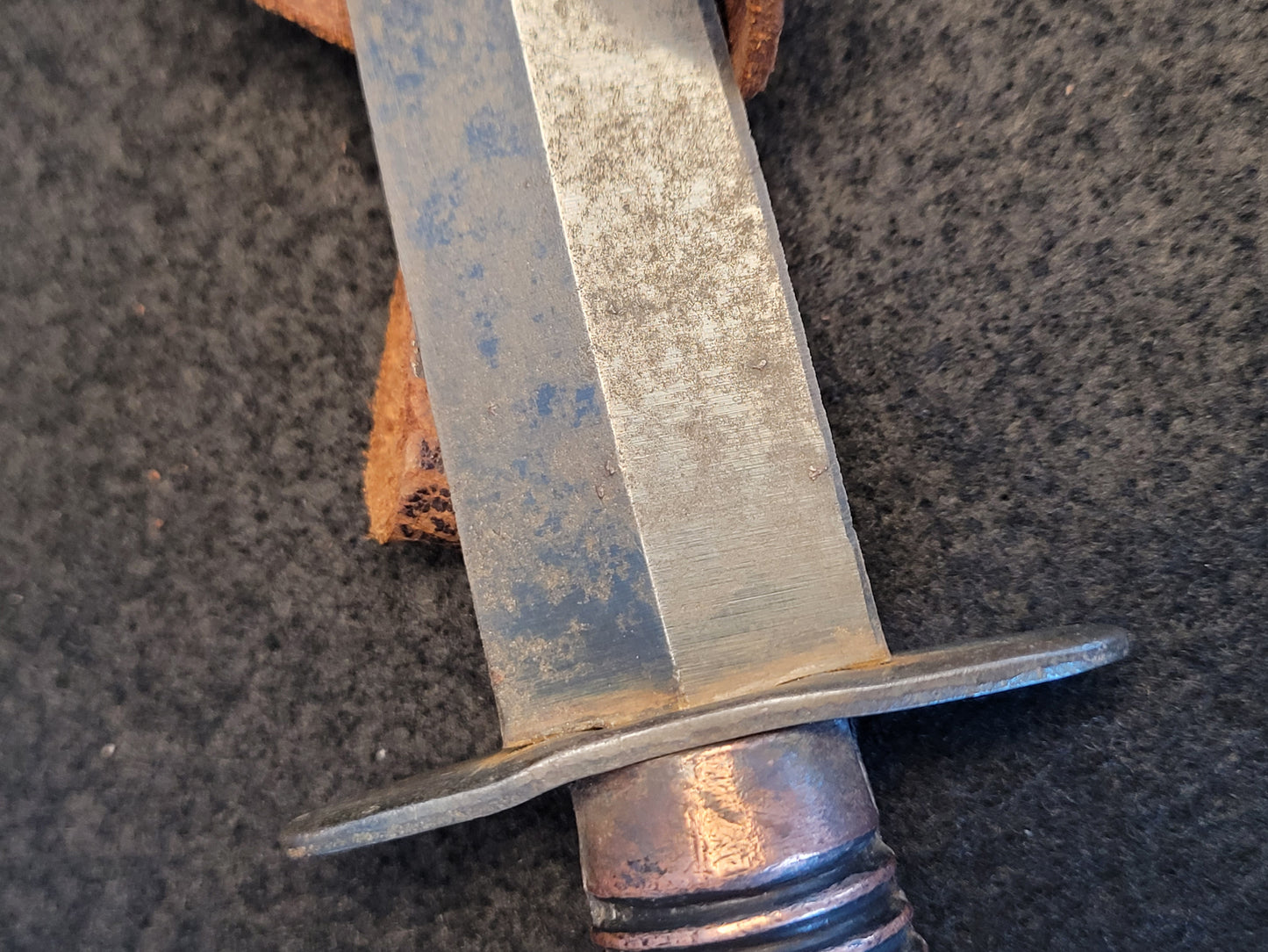 Post-WW2 Fairbairn Sykes F/S Fighting Knife with Scabbard