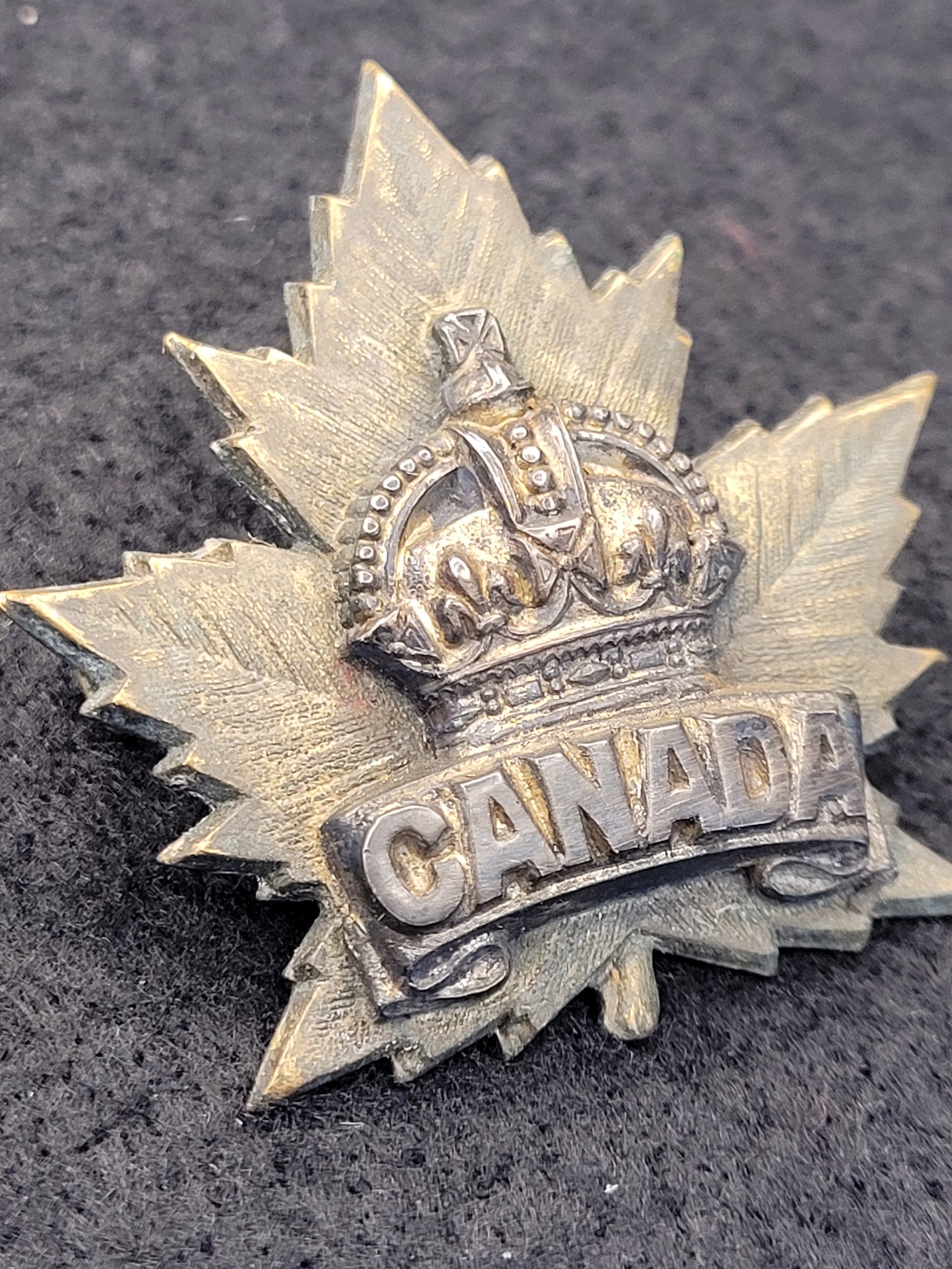 WW1 CEF Officer's Service Dress Cap, Royal Naval Air Service RNAS Cadet