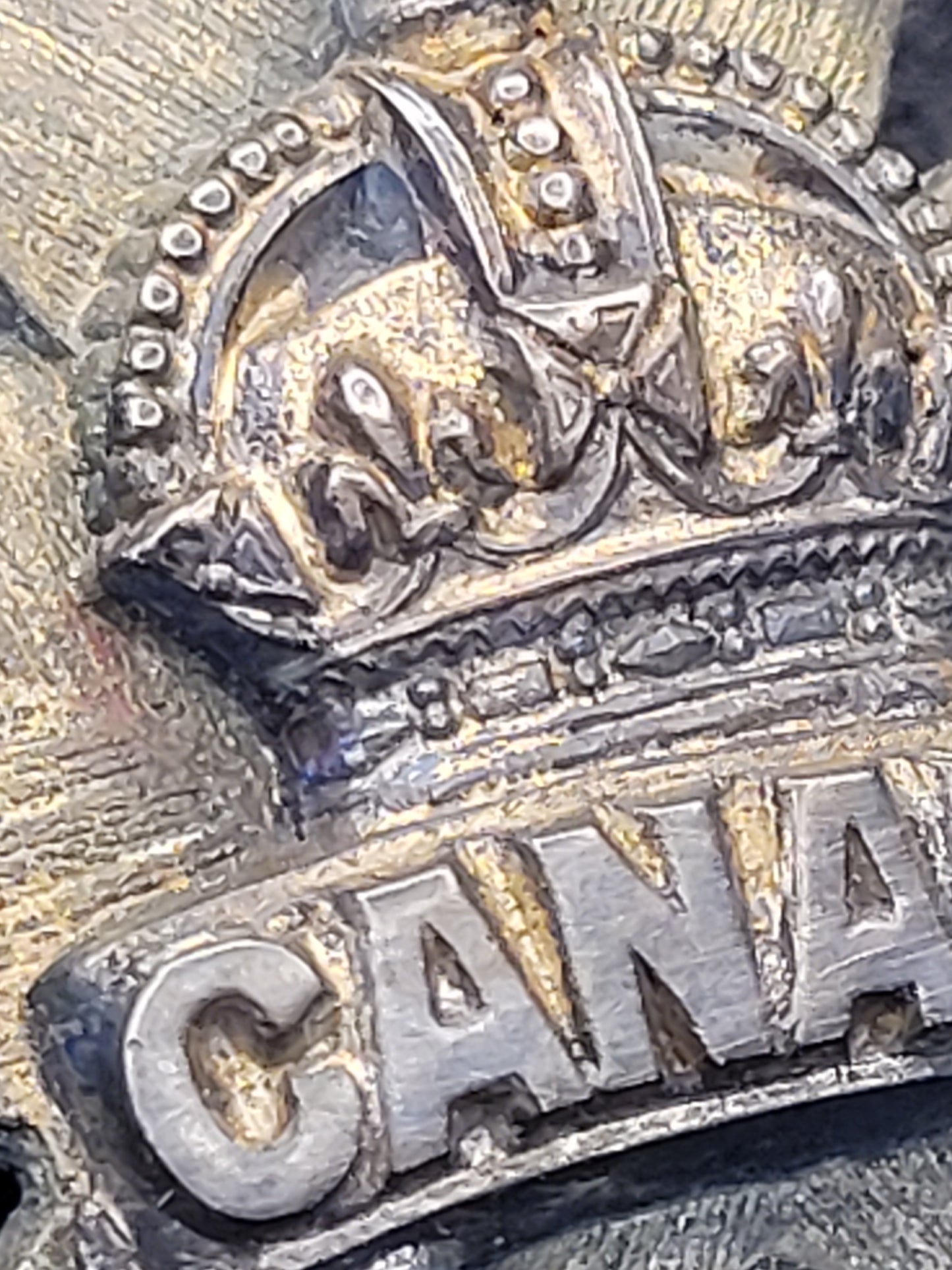 WW1 CEF Officer's Service Dress Cap, Royal Naval Air Service RNAS Cadet