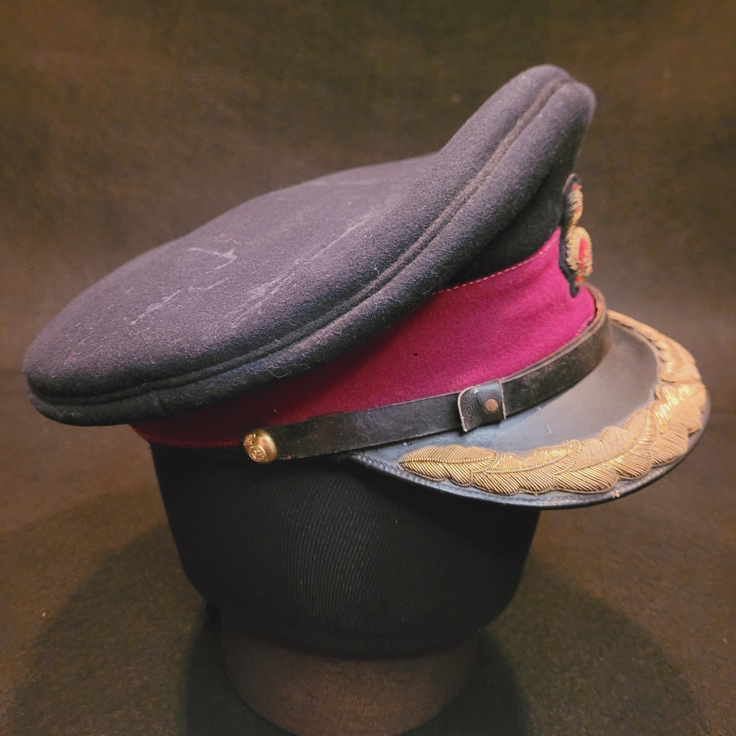WW2 Royal Canadian Army Medical Corps RCAMC Brigadier's Service Cap