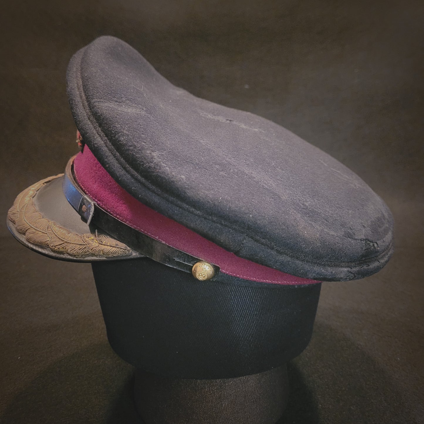 WW2 Royal Canadian Army Medical Corps RCAMC Brigadier's Service Cap