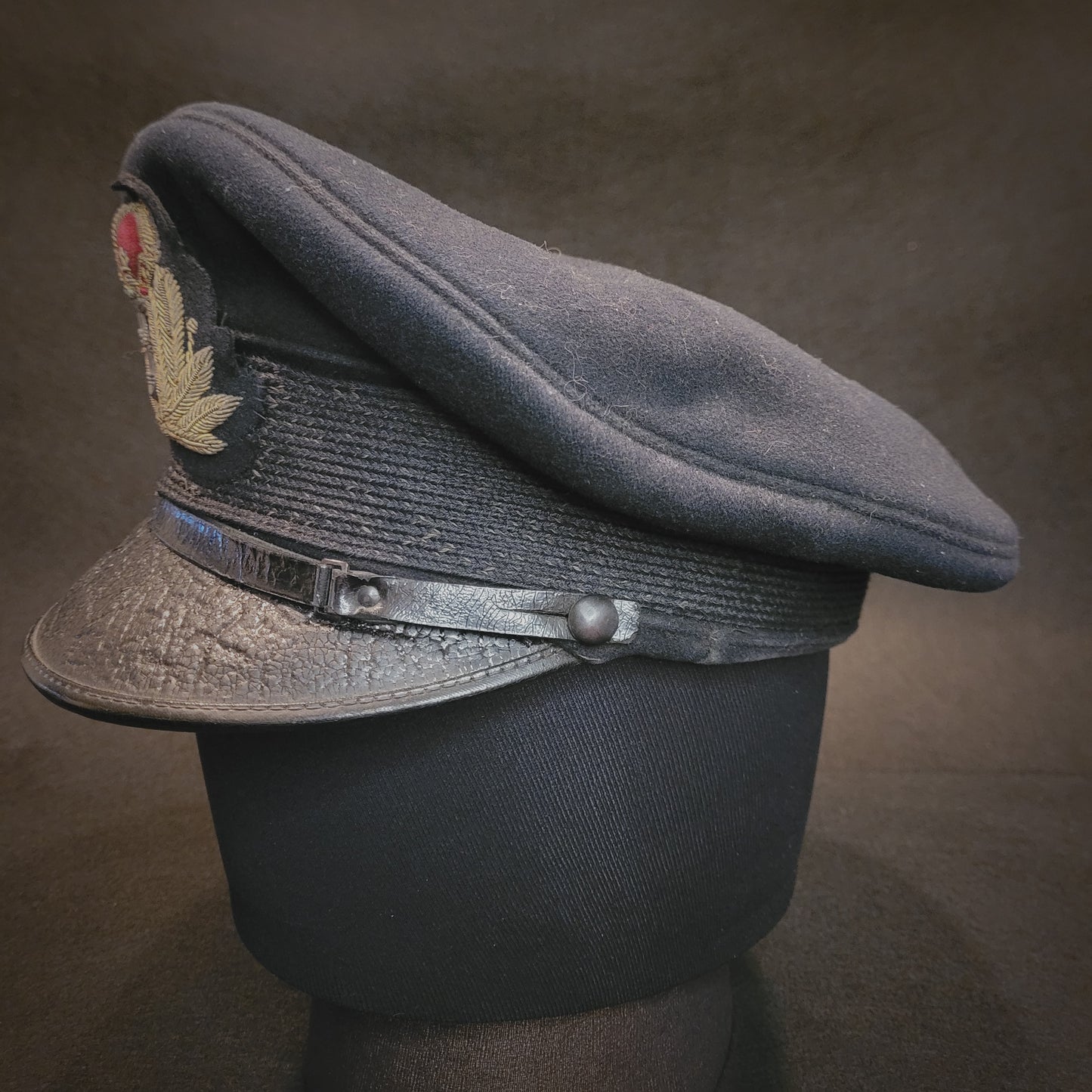 WW2 Royal Canadian Navy RCN Officer's Service Cap