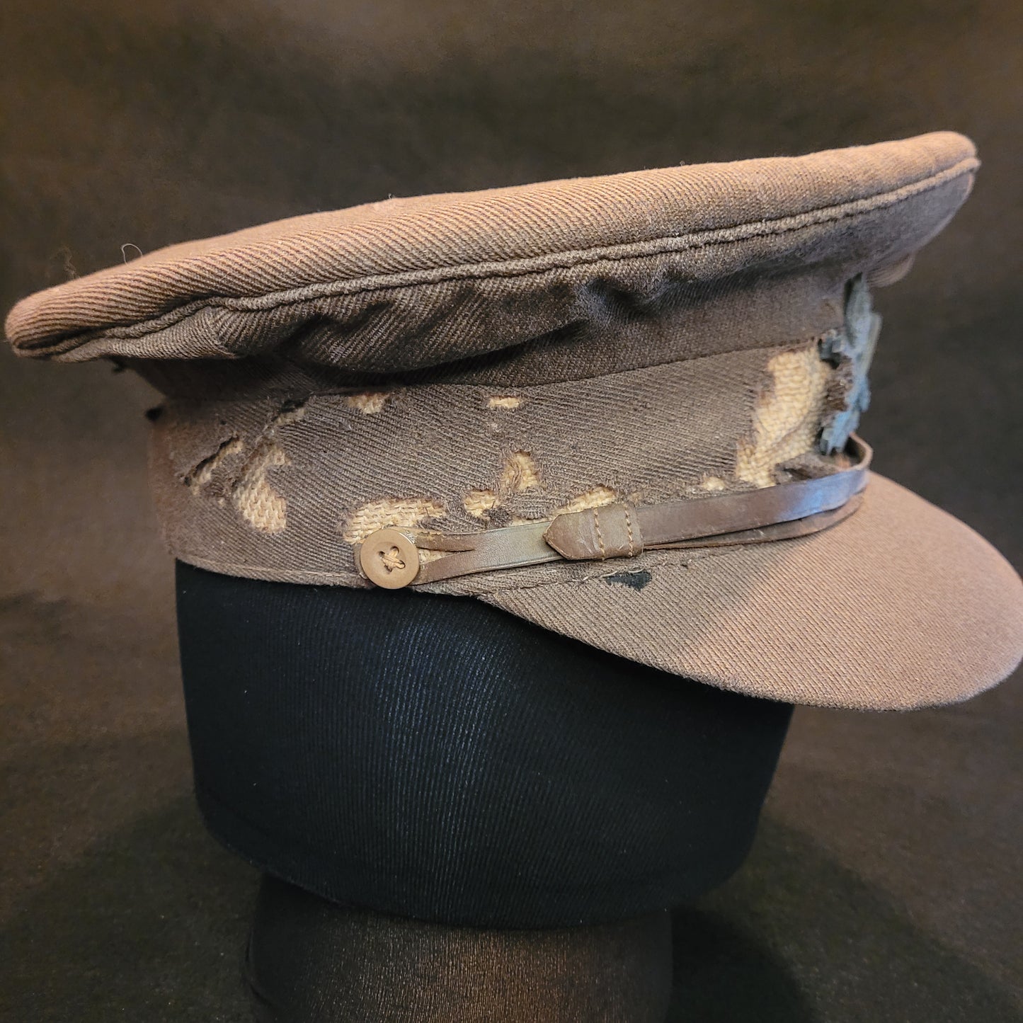 WW1 CEF Officer's Service Dress Cap, Machine Gun Corps