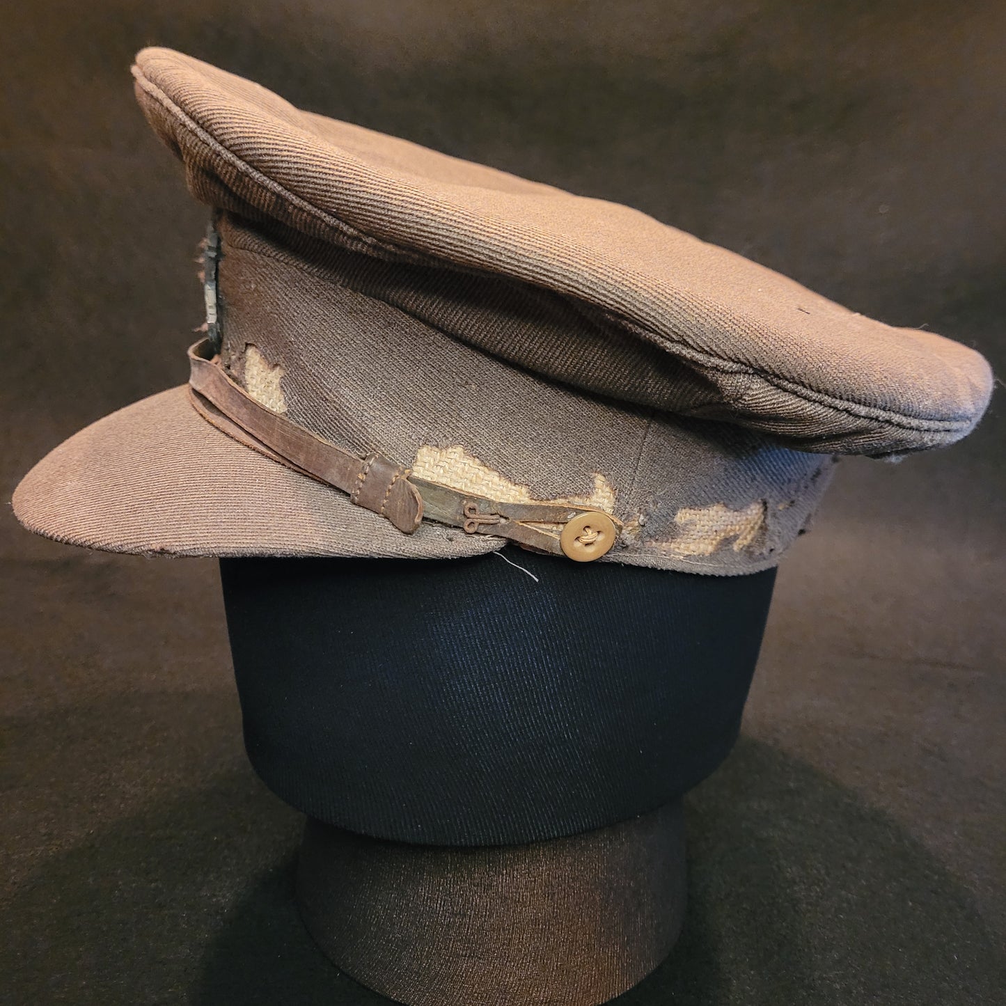 WW1 CEF Officer's Service Dress Cap, Machine Gun Corps