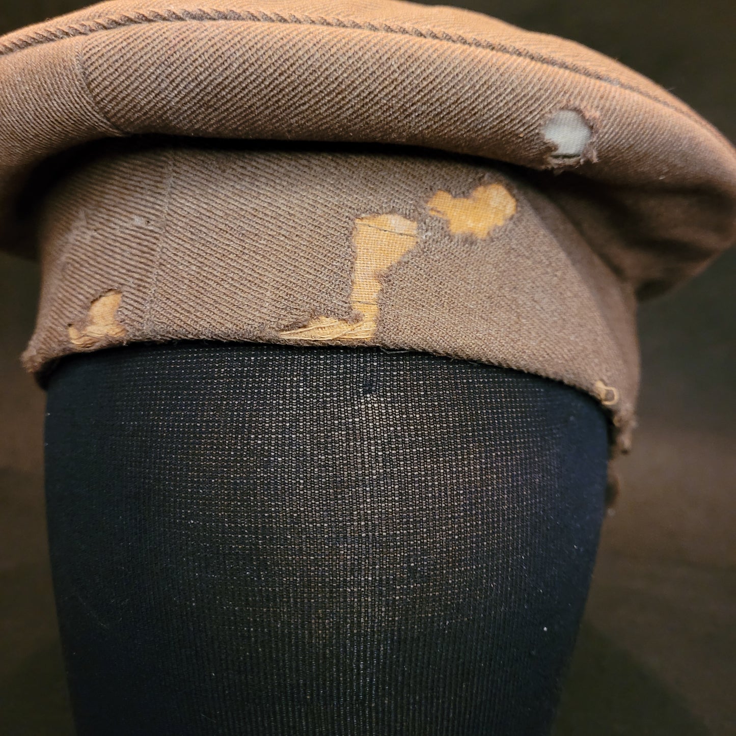 WW1 CEF Officer's Service Dress Cap, Royal Naval Air Service RNAS Cadet
