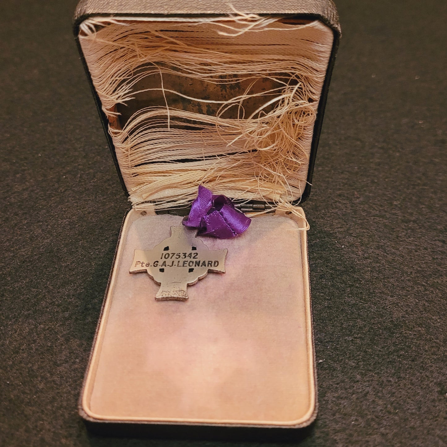 WW1 Memorial Cross to George Alfred Joseph Leonard, 29th Battalion