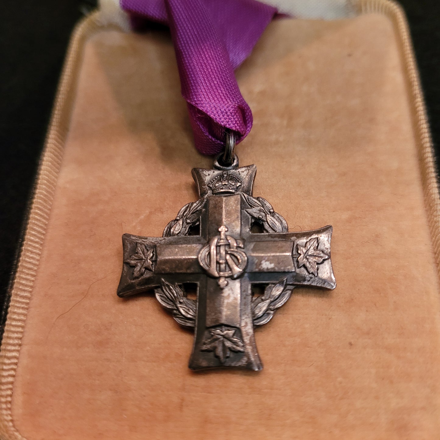 WW1 Memorial Cross to Private Fred Veley, 4th Battalion