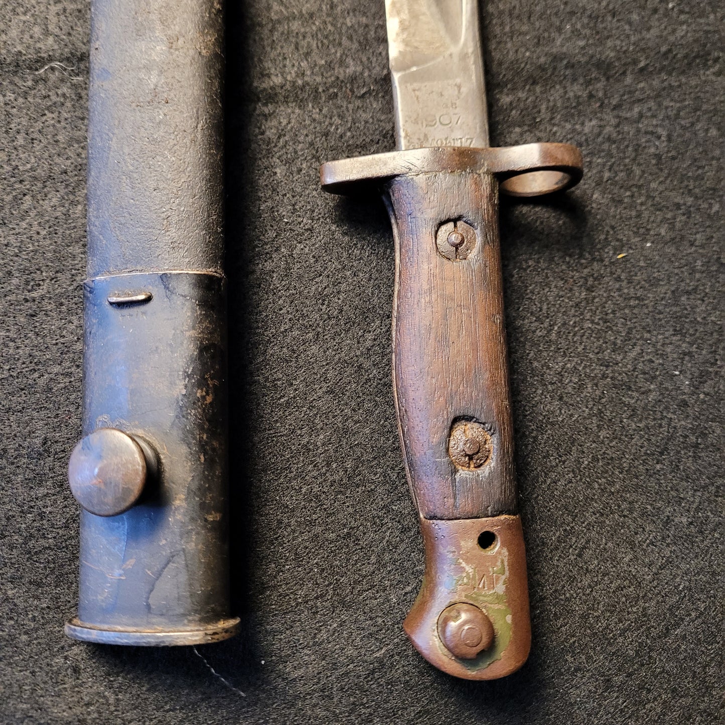 WW1 1907 Enfield Bayonet by Mole