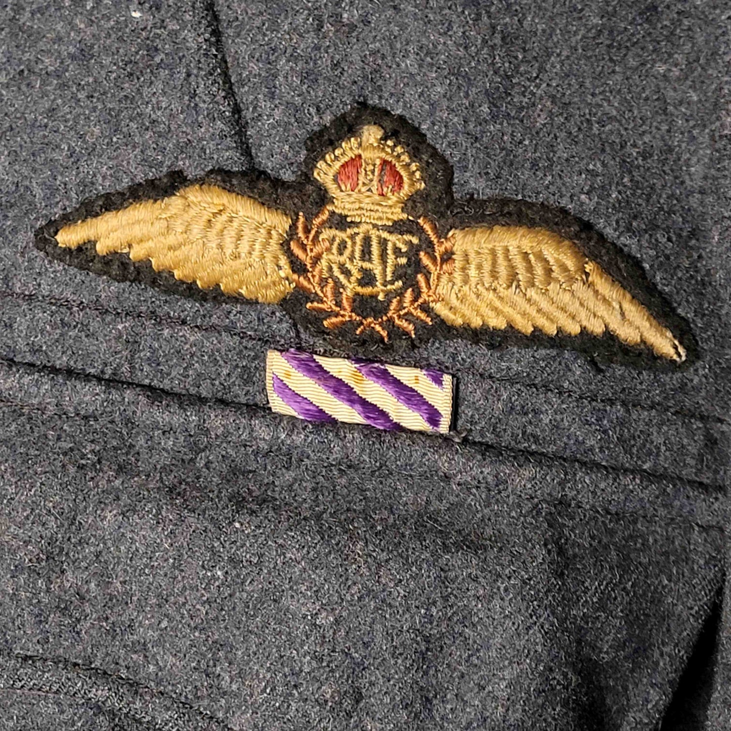 WW2- 1942 RCAF Battle Dress attributed to Frederick Randolph Shedd DFC, 426 (Thunderbird) Squadron