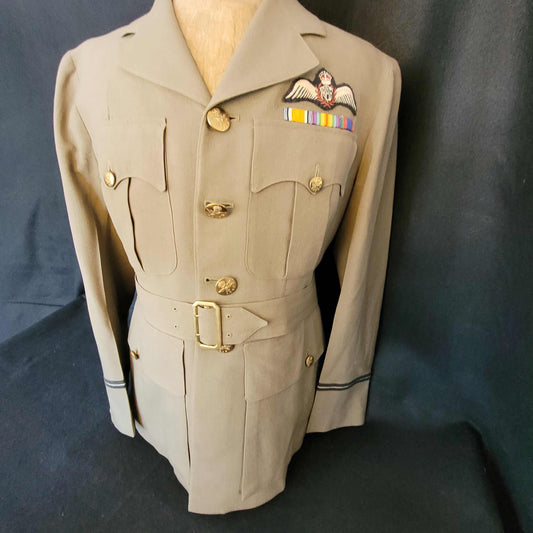 WW2 - Two Named RCAF Service Dress  Uniforms to RFC veteran W.B. Crealock