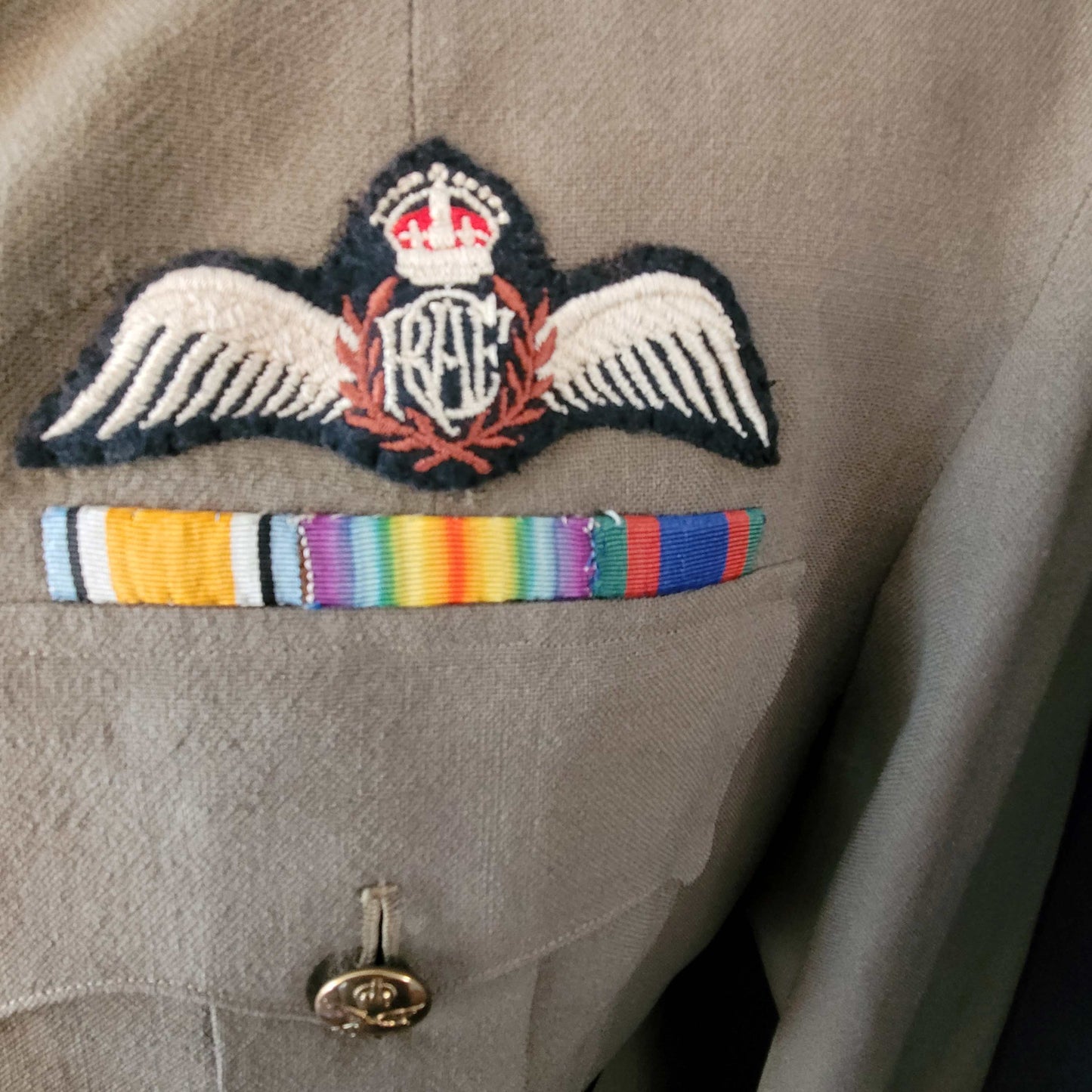 WW2 - Two Named RCAF Service Dress  Uniforms to RFC veteran W.B. Crealock