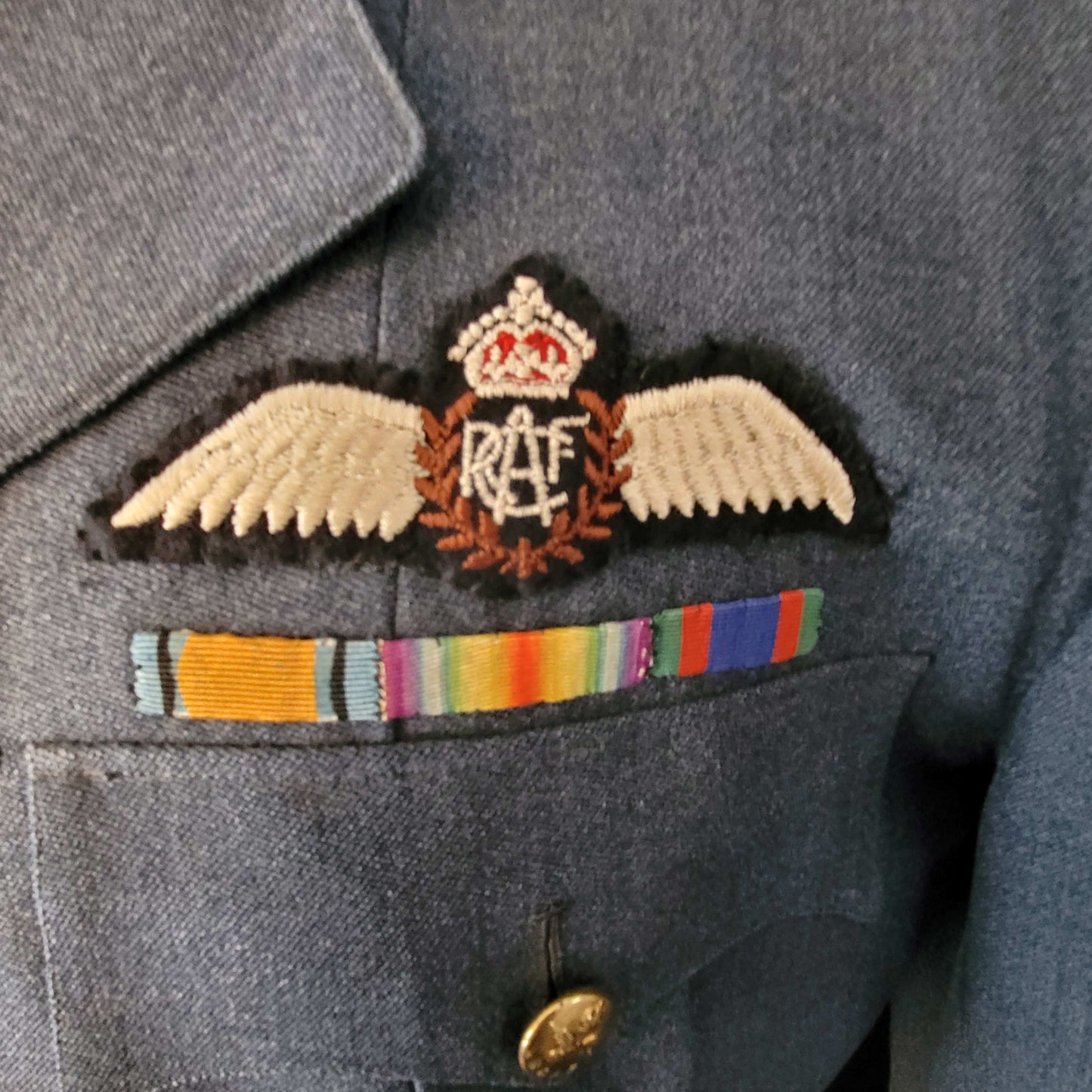 WW2 - Two Named RCAF Service Dress  Uniforms to RFC veteran W.B. Crealock