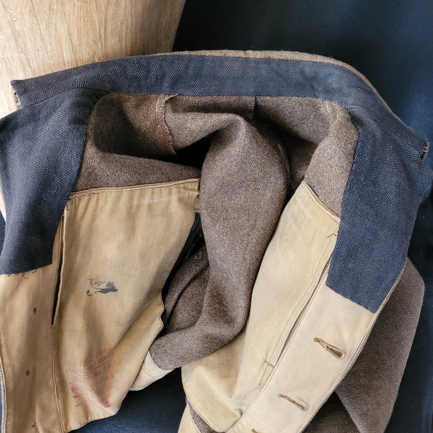 WW2 Queen's Own Rifles Battle Dress - Named to Rifleman Gordon Dickinson