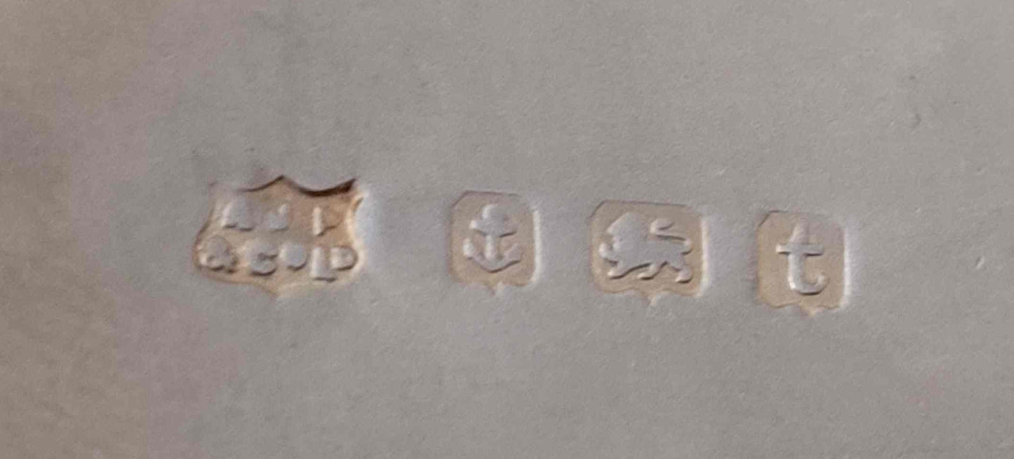 WW1 Sterling Silver Cigarette Presented by Brigadier R.J. Kentish